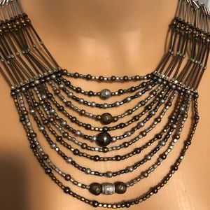 Large BOHO Statement Necklace